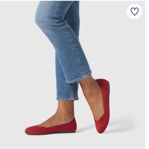Rothy's Bold Red Flats